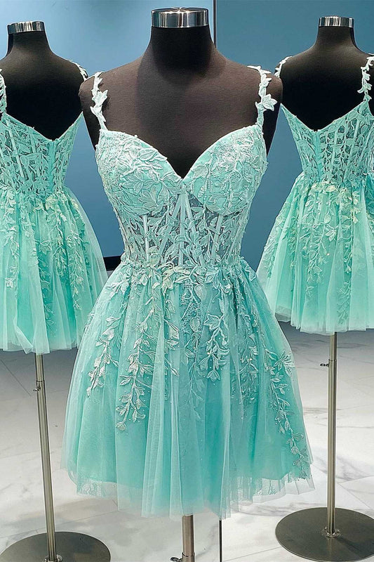 2023 Sexy Lace Homecoming Dresses PC1118