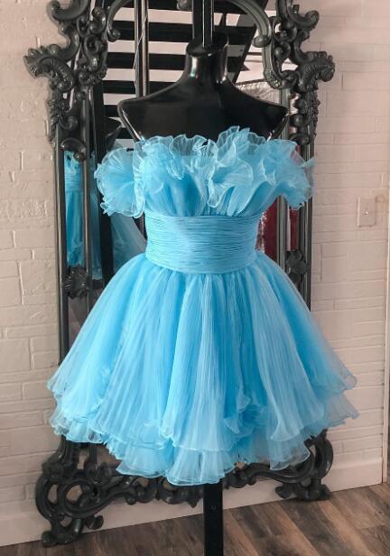 Strapless Homecoming Dress PC1186