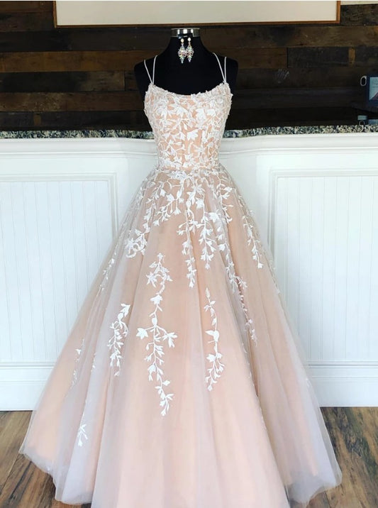 Champagne Prom Dresses Long, Evening Dress ,Winter Formal Dress, Pageant Dance Dresses, Graduation School Party Gown, PC0205 - Promcoming