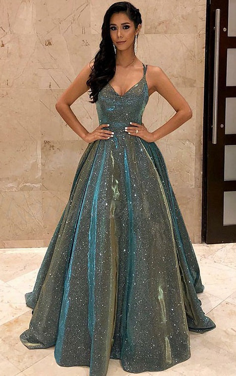 Shinning Prom Dress, Birthday Party Dress, Sweet 16 Dress, Special Occasion Dress, Formal Dress, Graduation School Party Gown, PC0522 - Promcoming