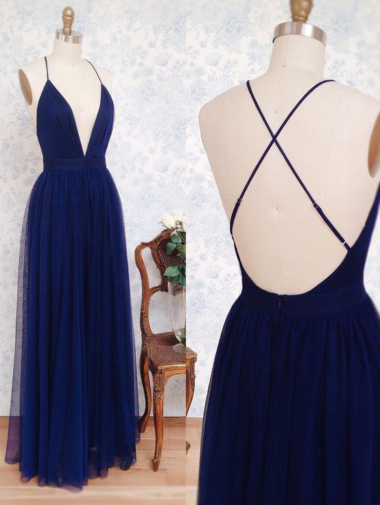 Sexy Backless Prom Dress, Prom Dresses, Evening Dress, Dance Dress, Graduation School Party Gown, PC0401 - Promcoming