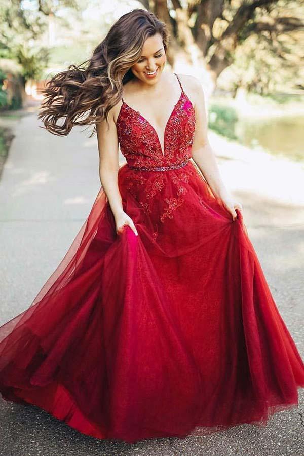 Prom Dress Burgundy Color, Evening Dress ,Winter Formal Dress, Pageant Dance Dresses, Graduation School Party Gown, PC0253 - Promcoming