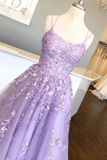 Light Purple Prom Dress Long, Evening Dress, Formal Dress, Graduation School Party Gown, PC0496 - Promcoming