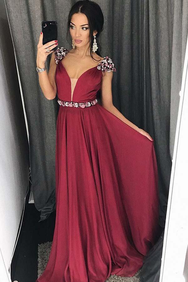 Prom Dress Long, Evening Dress ,Winter Formal Dress, Pageant Dance Dresses, Graduation School Party Gown, PC0259 - Promcoming