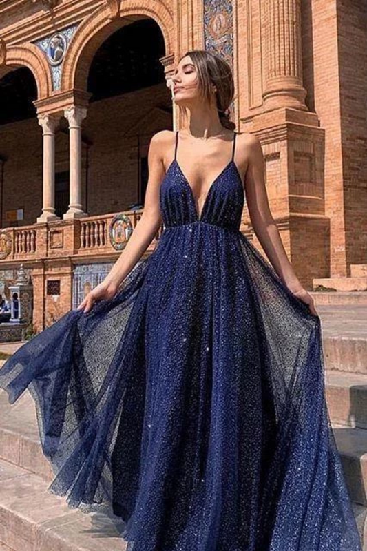 Shinning Prom Dress Long, Prom Dresses, Evening Dress, Dance Dress, Graduation School Party Gown, PC0405 - Promcoming