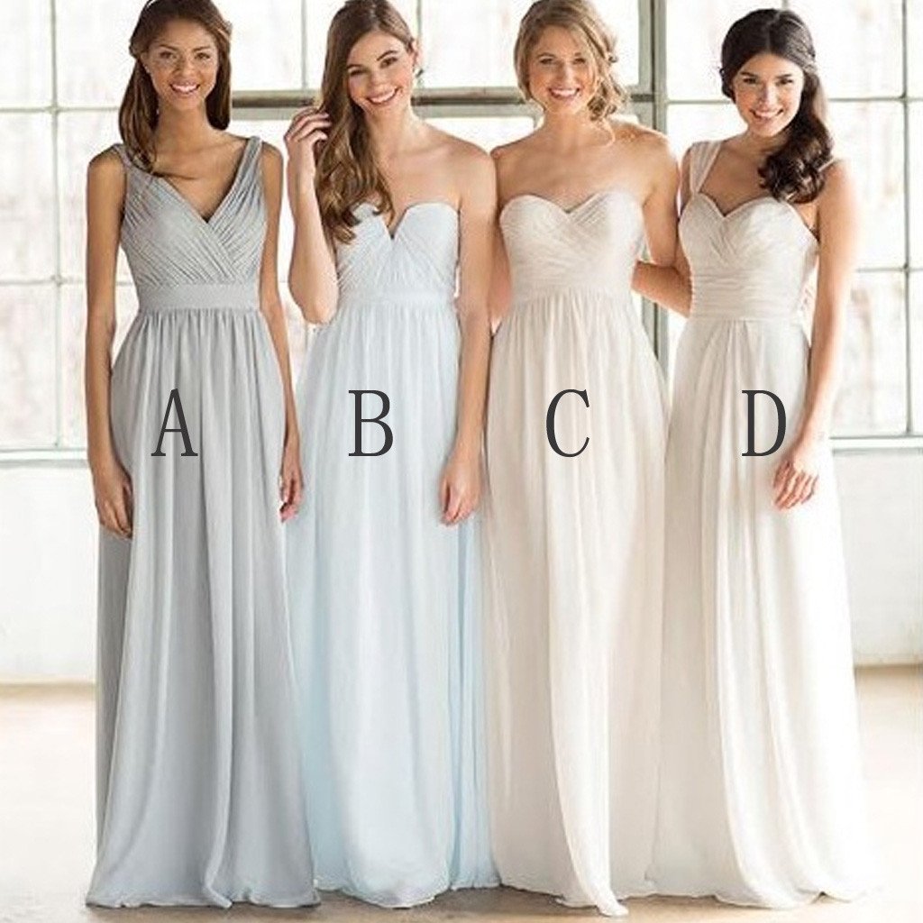 Cheap Chiffon Bridesmaid Dresses, Bridesmaid Dress, Wedding Party Dress, Dresses For Wedding, NB0005 - Promcoming