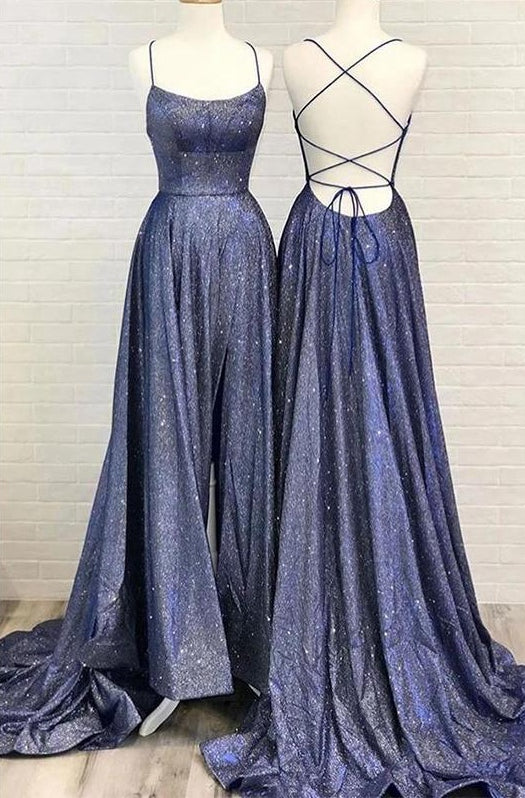 Shinning Prom Dress Long, Evening Dress, Formal Dress, Graduation School Party Gown, PC0497 - Promcoming