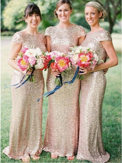 Shinning Bridesmaid Dresses, Bridesmaid Dress, Wedding Party Dress, Dresses For Wedding, NB0037
