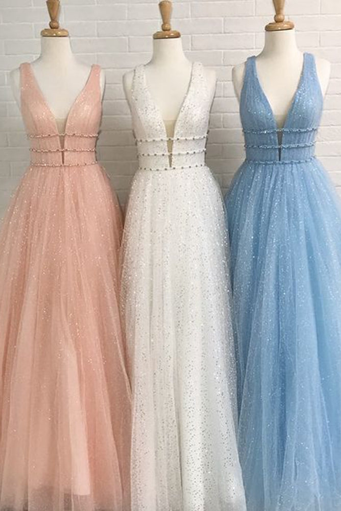 Sparkling Prom Dress Long Winter Formal Dress Pageant Dance Dresses Back To School Party Gown, PC1021