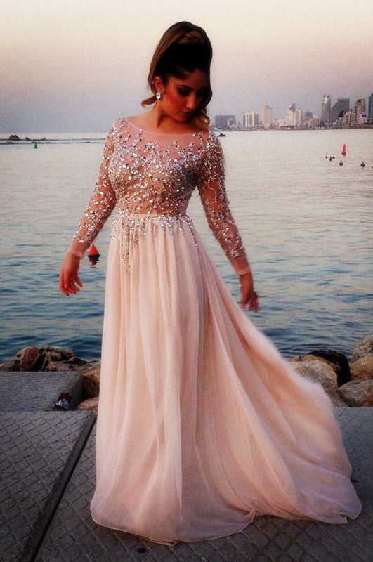 Prom Dress with Sleeves, Evening Dress ,Winter Formal Dress, Pageant Dance Dresses, Graduation School Party Gown, PC0128 - Promcoming