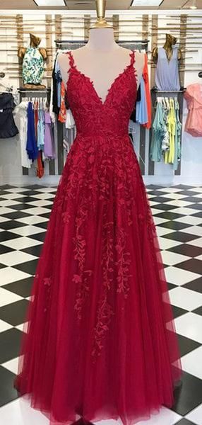 Burgundy Prom Dress 2020, Evening Dress, Winter Formal Dress, Pageant Dance Dresses, Graduation School Party Gown, PC0045 - Promcoming