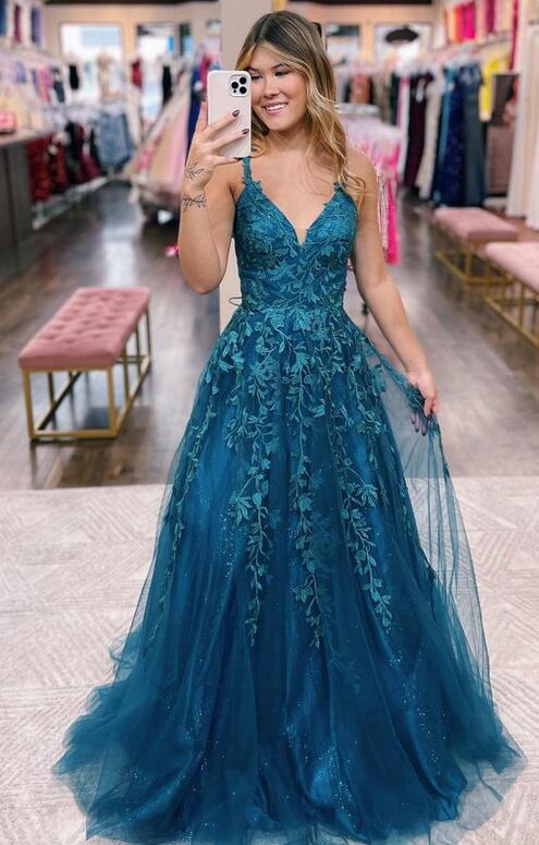 2023 Sparkly Prom Dresses Long  PC1070