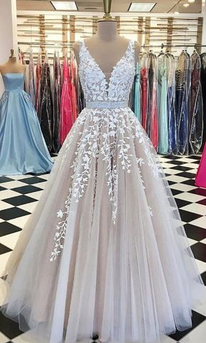 Lace Prom Dresses 2022, Formal Ball Dress, Evening Dress, Dance Dresses, School Party Gown, PC0944