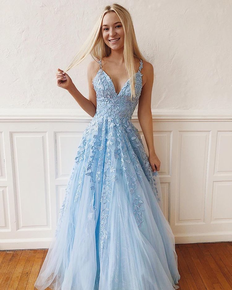 Lace Prom Dresses 2022, Formal Ball Dress, Evening Dress, Dance Dresses, School Party Gown, PC0946