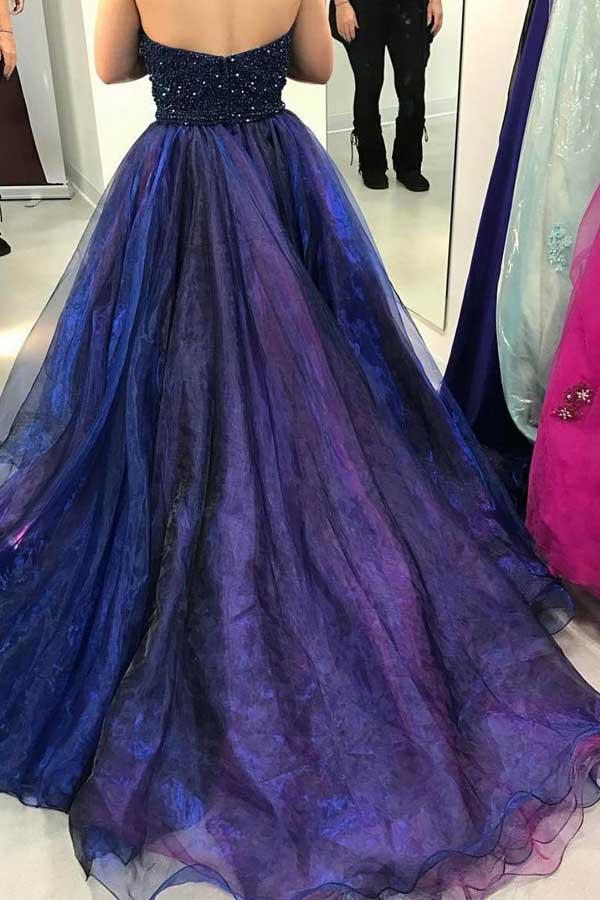 High Low Prom Dress, Evening Dress ,Winter Formal Dress, Pageant Dance Dresses, Graduation School Party Gown, PC0183 - Promcoming