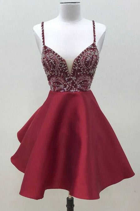 Homecoming 2020, Short Prom Dress, Evening Dress ,Winter Formal Dress, Pageant Dance Dresses, Graduation School Party Gown, PC0068 - Promcoming