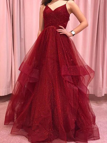 Shinning Prom Dress 2020, Evening Dress, Dance Dress, Graduation School Party Gown, PC0469 - Promcoming