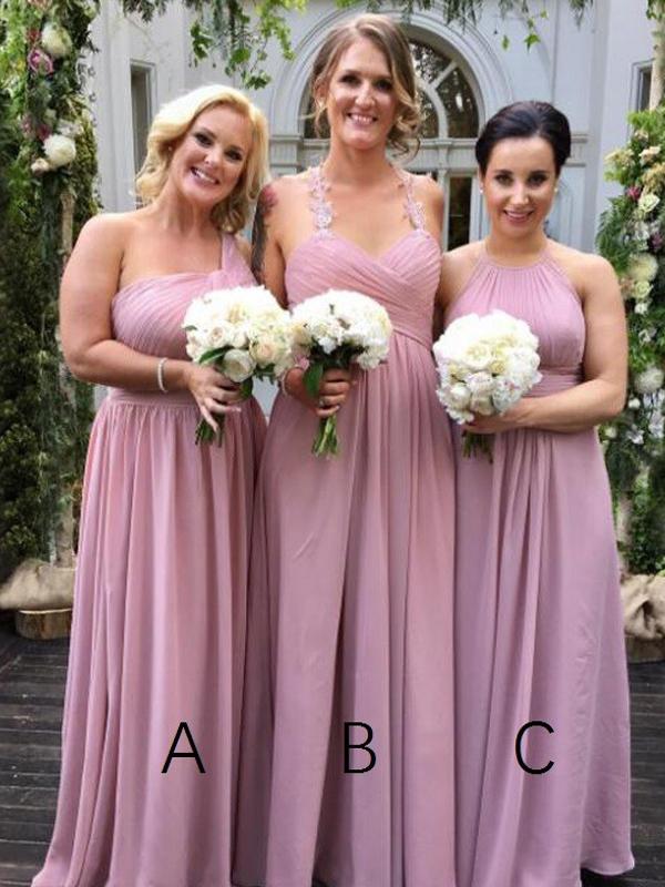 Cheap Bridesmaid Dresses Long, Bridesmaid Dress, Wedding Party Dress, Dresses For Wedding, NB0018 - Promcoming