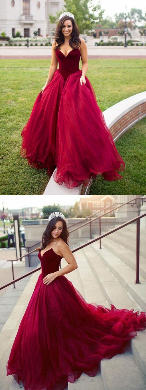 Princess Style Prom Dress, Evening Dress ,Winter Formal Dress, Pageant Dance Dresses, Graduation School Party Gown, PC0190 - Promcoming