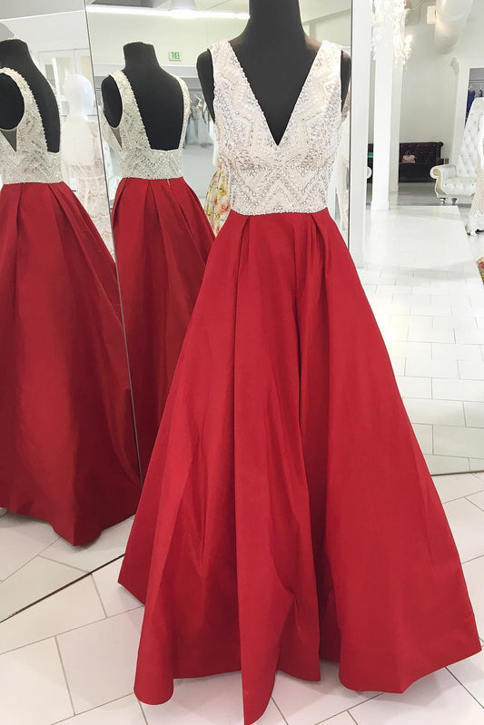 Red Prom Dress 2020, Evening Dress ,Winter Formal Dress, Pageant Dance Dresses, Graduation School Party Gown, PC0308 - Promcoming