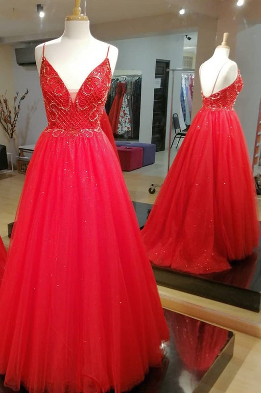 Prom Dress Beaded Bodice, Winter Formal Dress, Pageant Dance Dresses, Back To School Party Gown, PC0678