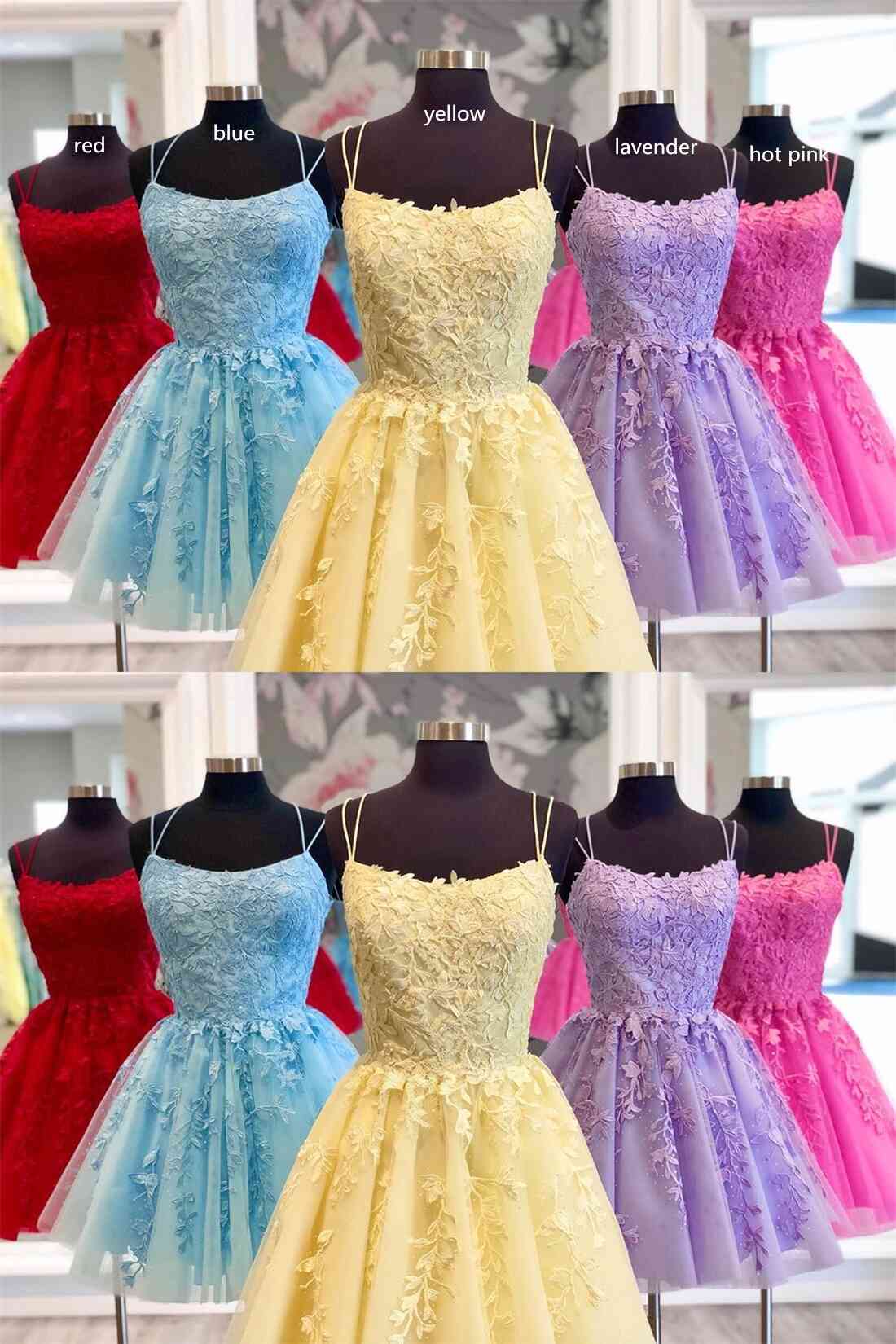Lace Homecoming Dress, Short Prom Dress ,Winter Formal Dress, Pageant Dance Dresses, Back To School Party Gown, PC0641