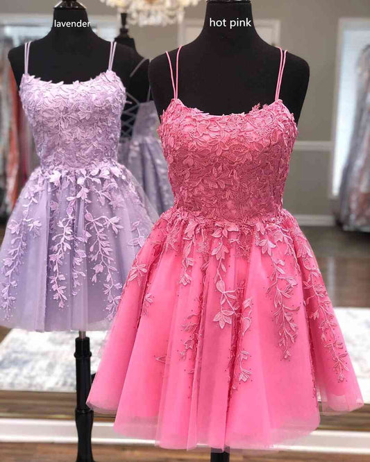 Lace Homecoming Dress, Short Prom Dress ,Winter Formal Dress, Pageant Dance Dresses, Back To School Party Gown, PC0641