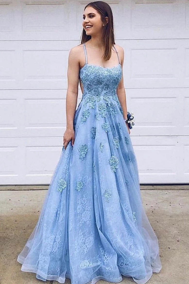 Lace Prom Dress A Line, Prom Dresses, Evening Dress, Dance Dress, Graduation School Party Gown, PC0352 - Promcoming