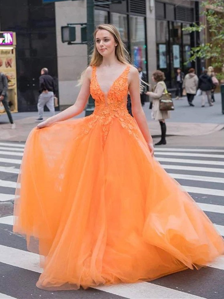 New Style Prom Dress V Neckline, Evening Dress, Dance Dress, Formal Dress, Graduation School Party Gown, PC0556 - Promcoming