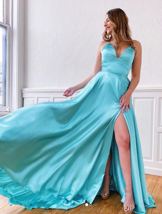 Sexy Backless Prom Dress, Prom Dresses, Evening Dress, Dance Dress, Graduation School Party Gown, PC0362 - Promcoming