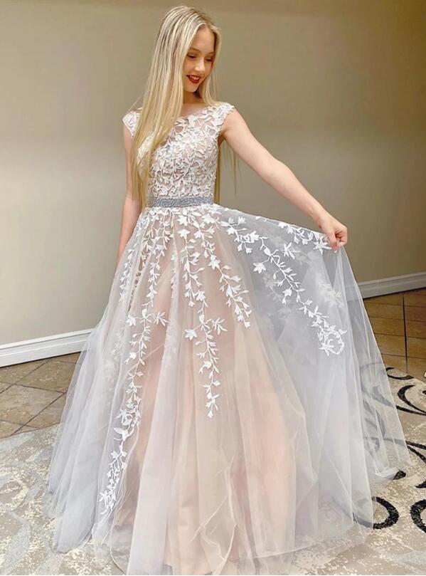 Lace Prom Dresses, Evening Dress, Dance Dress, Formal Dress, Graduation School Party Gown, PC0554 - Promcoming