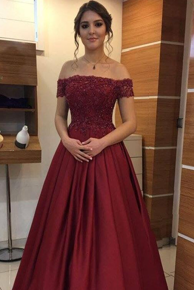 Buy Gene Bridal's Ball Gown Fully Stitched Made of Satin Silk Blend  Embroidery Sweetheart Neck (Maroon) (Medium) at Amazon.in