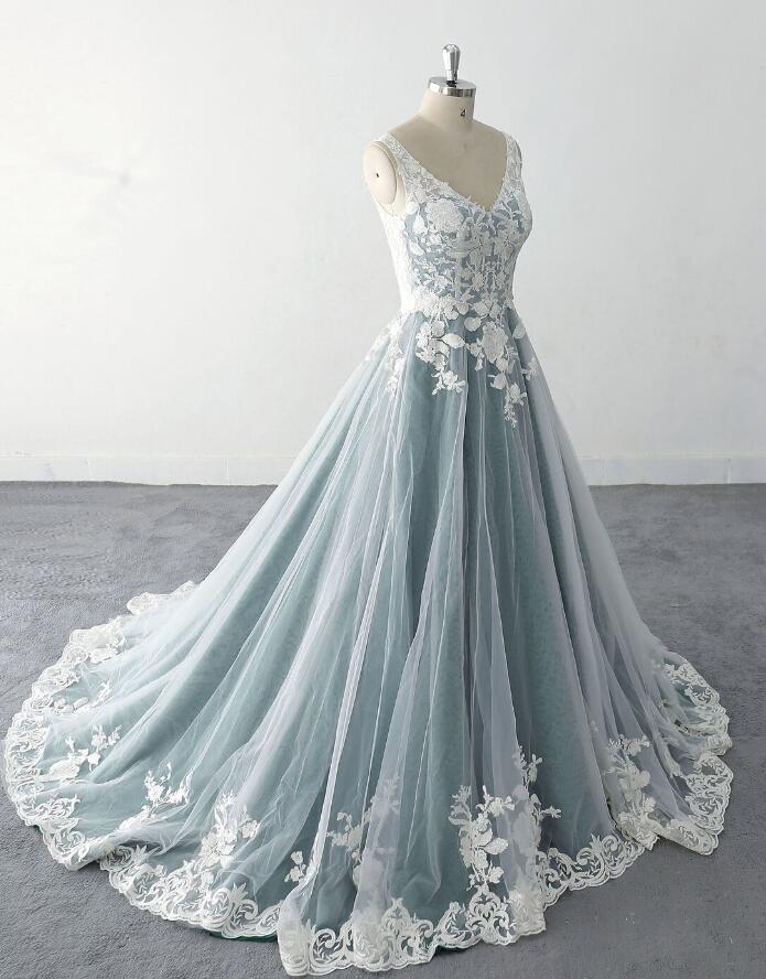 Custom Made Prom Dress ,Colored Wedding Dresses, Sweet 16 Party Dresses PC1090