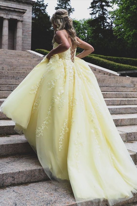 Yellow sales farewell dresses