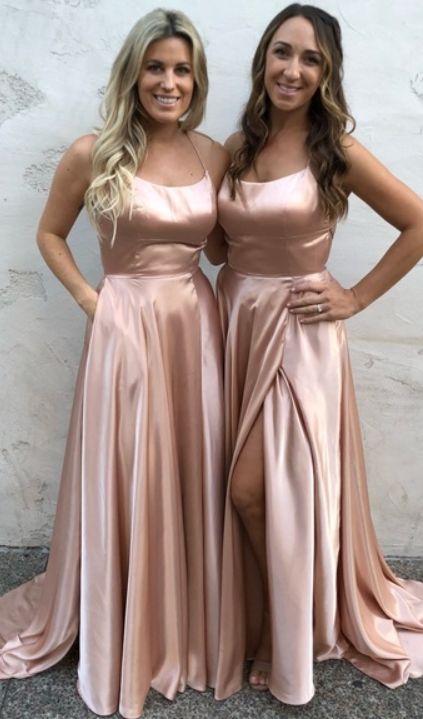 Sexy Prom Dresses Slit Skirt, Formal Dress, Evening Dress, Pageant Dance Dresses, School Party Gown, PC0706