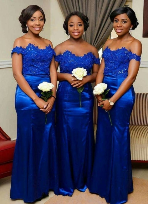 Royal Blue Bridesmaid Dresses, Bridesmaid Dress, Wedding Party Dress, Dresses For Wedding, NB0031 - Promcoming
