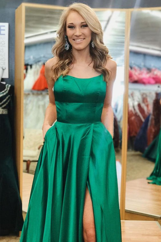 Sexy Green Prom Dress , Formal Dress, Evening Dress, Pageant Dance Dresses, School Party Gown, PC0732