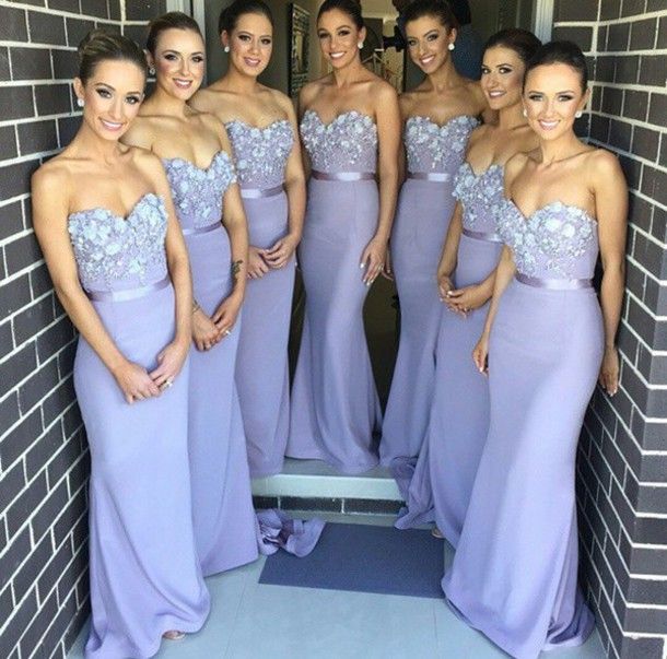 New Style Bridesmaid Dresses Long, Bridesmaid Dress, Wedding Party Dress, Dresses For Wedding, NB0025 - Promcoming