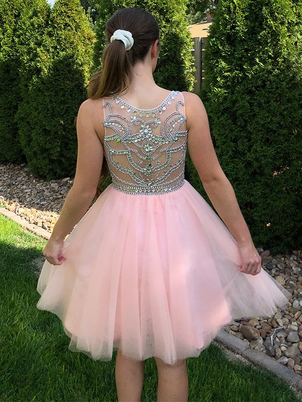 Pink Homecoming Dress, Short Prom Dress ,Winter Formal Dress, Pageant Dance Dresses, Back To School Party Gown, PC0822