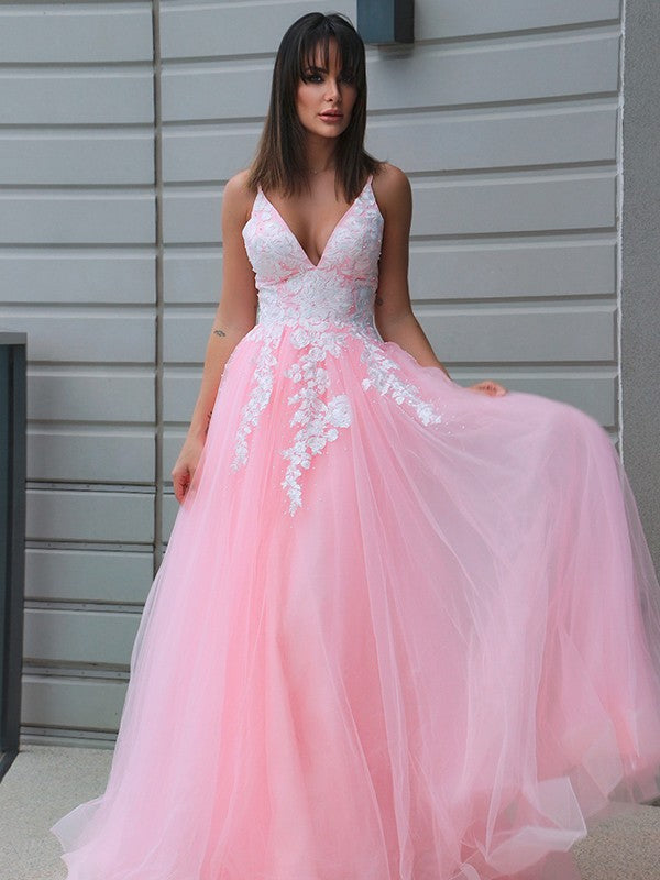 Pink Prom Dress Long, Formal Ball Dress, Evening Dress, Dance Dresses, School Party Gown, PC0818