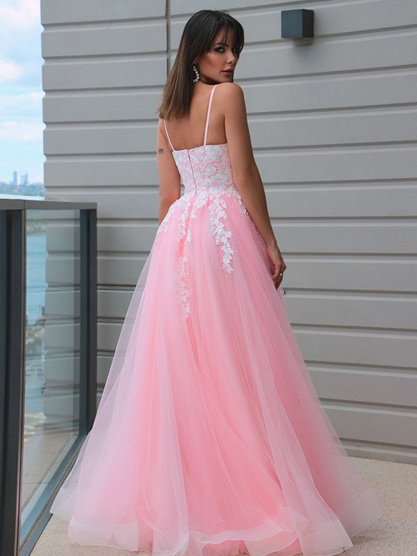 Pink Prom Dress Long, Formal Ball Dress, Evening Dress, Dance Dresses, School Party Gown, PC0818