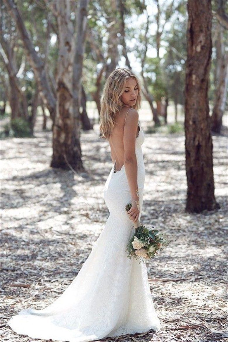 Mermaid Lace Wedding Dress, Bridal Gown ,Dresses For Brides