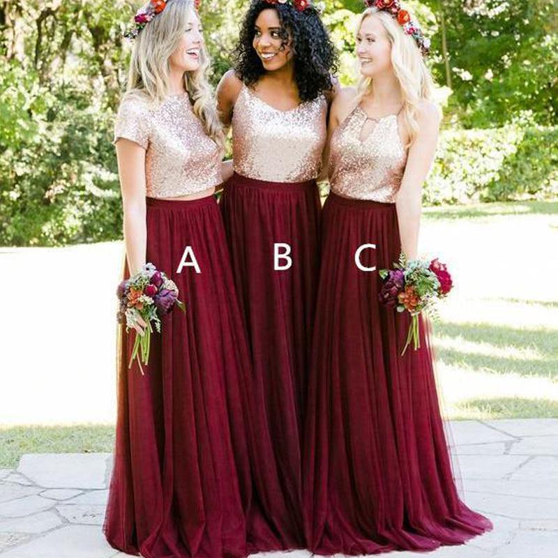 New Style Bridesmaid Dresses Long, Bridesmaid Dress, Wedding Party Dress, Dresses For Wedding, NB0023 - Promcoming