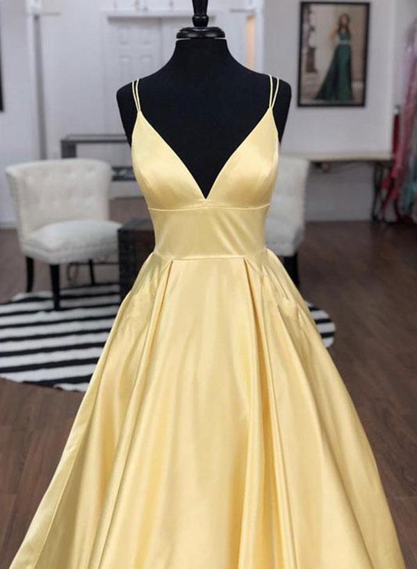 Yellow Dance Dresses